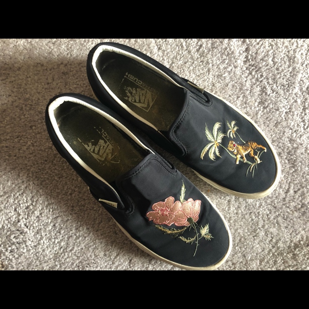 Custom Vans slip on